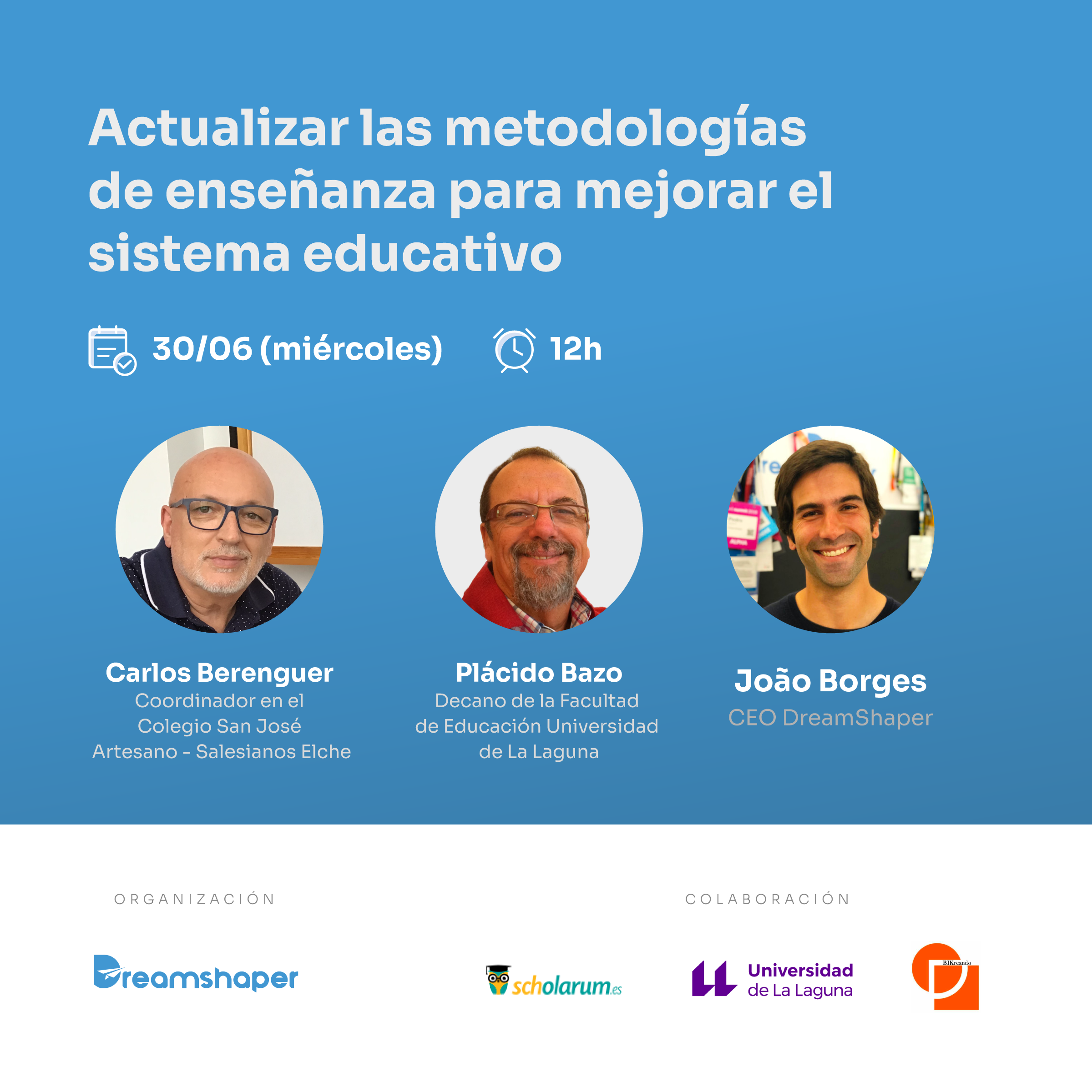 webinar España sistema educativo